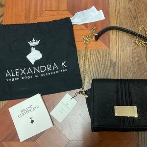 Alexandra K vegan bag